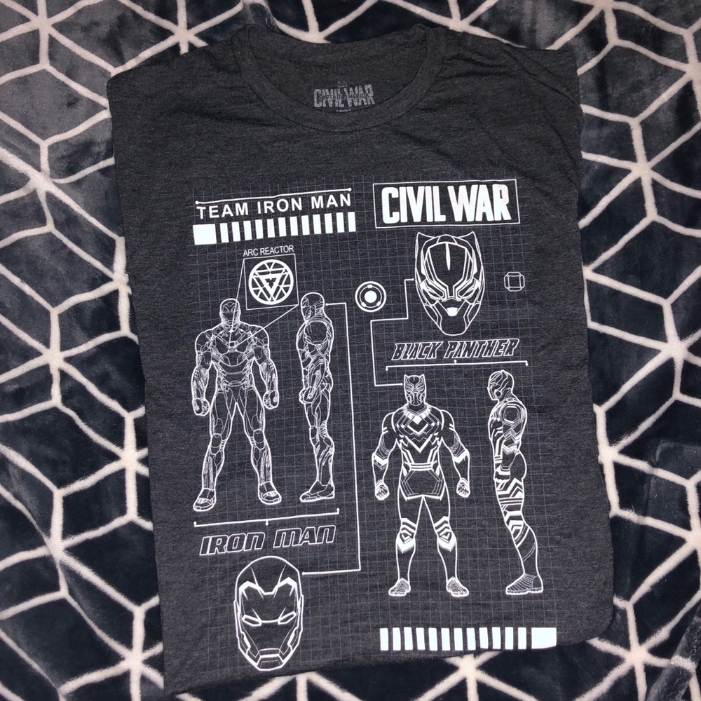 Marvel Civil War T-Shirt